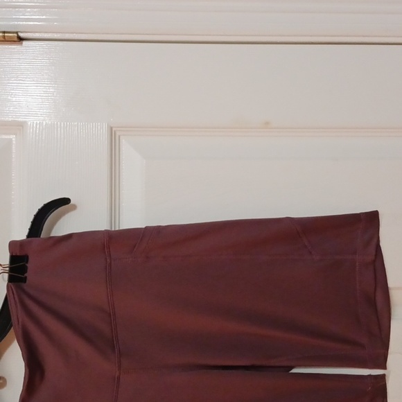 VELOCITY HIGH WAISTED SPANDEX Workout Bike Shorts Purple Sz.M - Picture 4 of 15